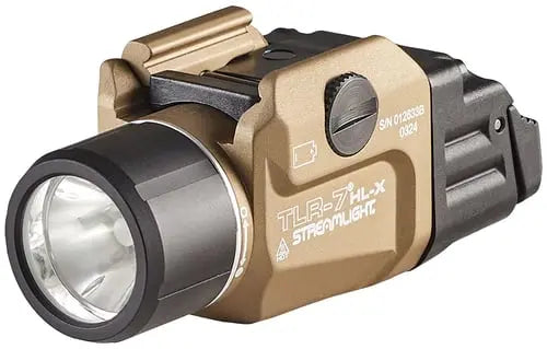 TLR-7 HL-X 1000LM RAIL MNT FDE USB WEAPON LIGHT Cross-Current Precision Armory
