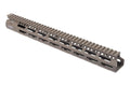 Bravo Company Manufacturing MCMR Modular Rail AR-15 Handguard - FDE - 15" Cross-Current Precision Armory