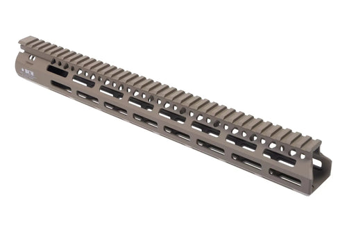 Bravo Company Manufacturing MCMR Modular Rail AR-15 Handguard - FDE - 15" Cross-Current Precision Armory