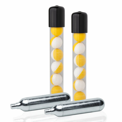 14 Inert 0.68 Cal Projectiles + 2 CO2 Cartridges Cross-Current Precision Armory