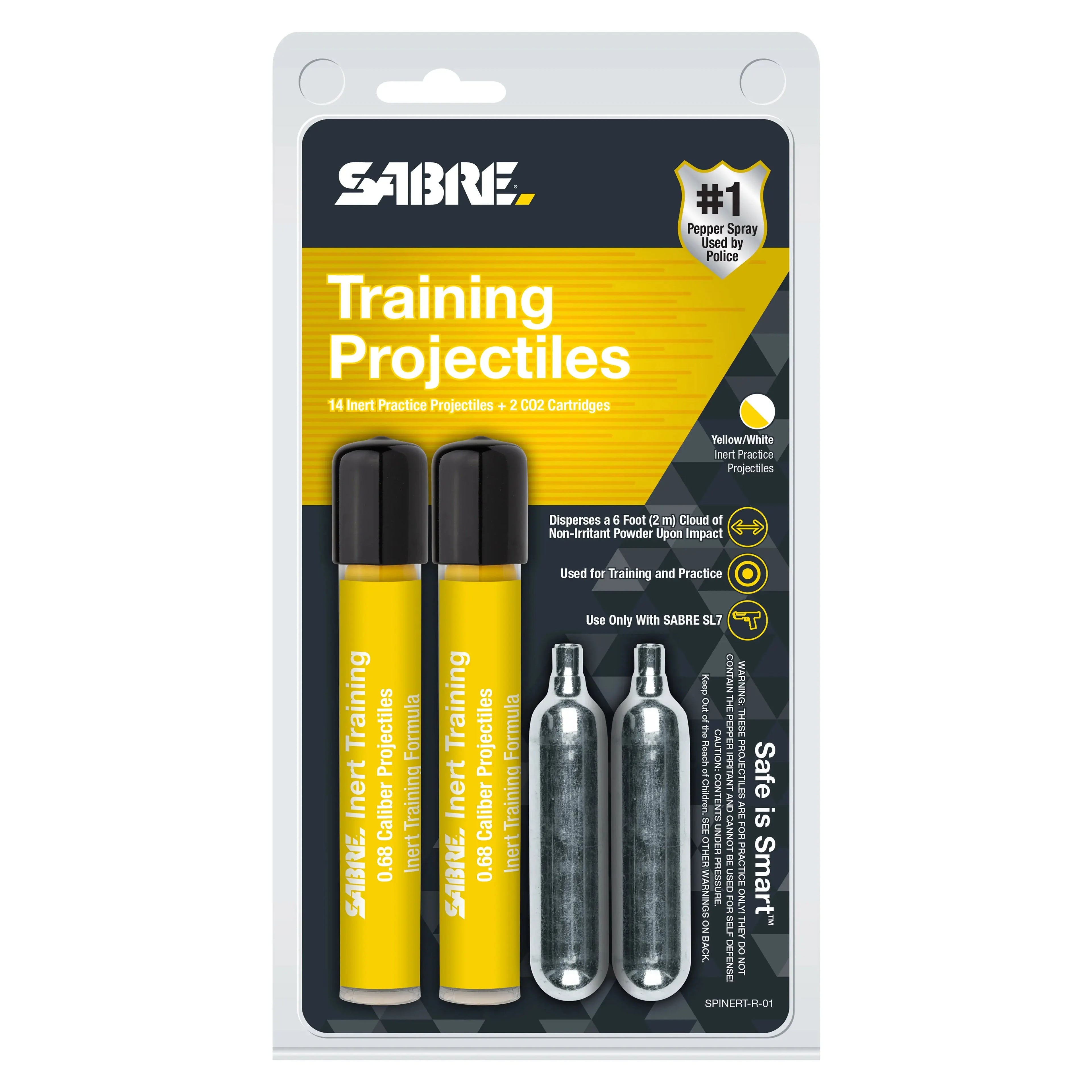 14 Inert 0.68 Cal Projectiles + 2 CO2 Cartridges Cross-Current Precision Armory
