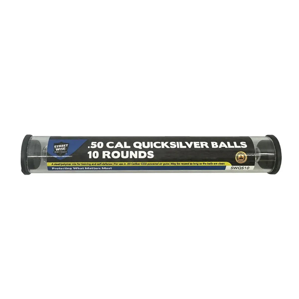 Streetwise .50 Cal Quicksilver Balls 10 Rounds Cross-Current Precision Armory