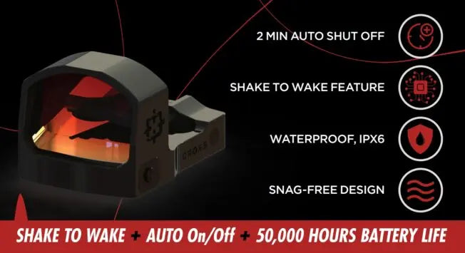 SHADOW Red Dot Optic – RMSc Footprint by Cross Armory Cross-Current Precision Armory