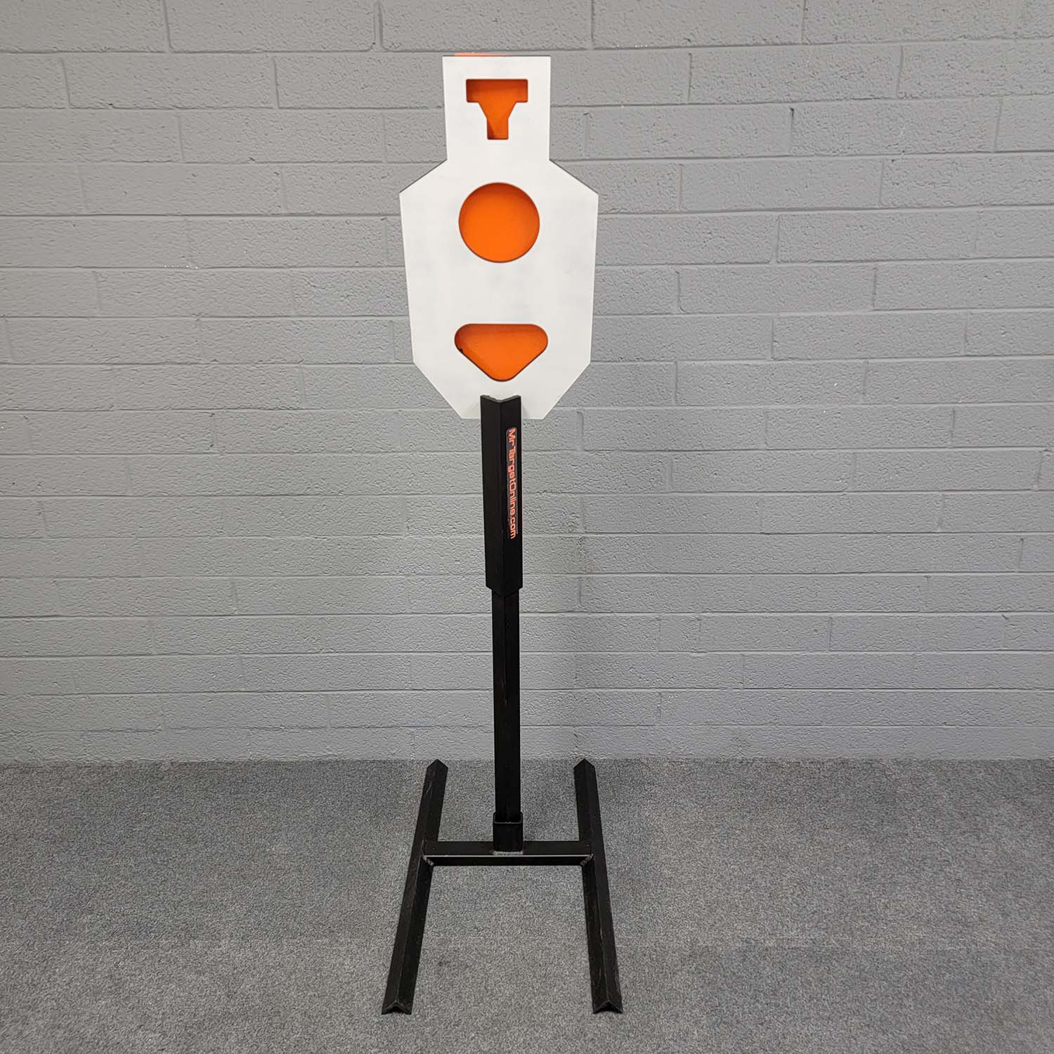 Tactical III – Armored Steel Reactive Shooting Target Silhouette Cross-Current Precision Armory