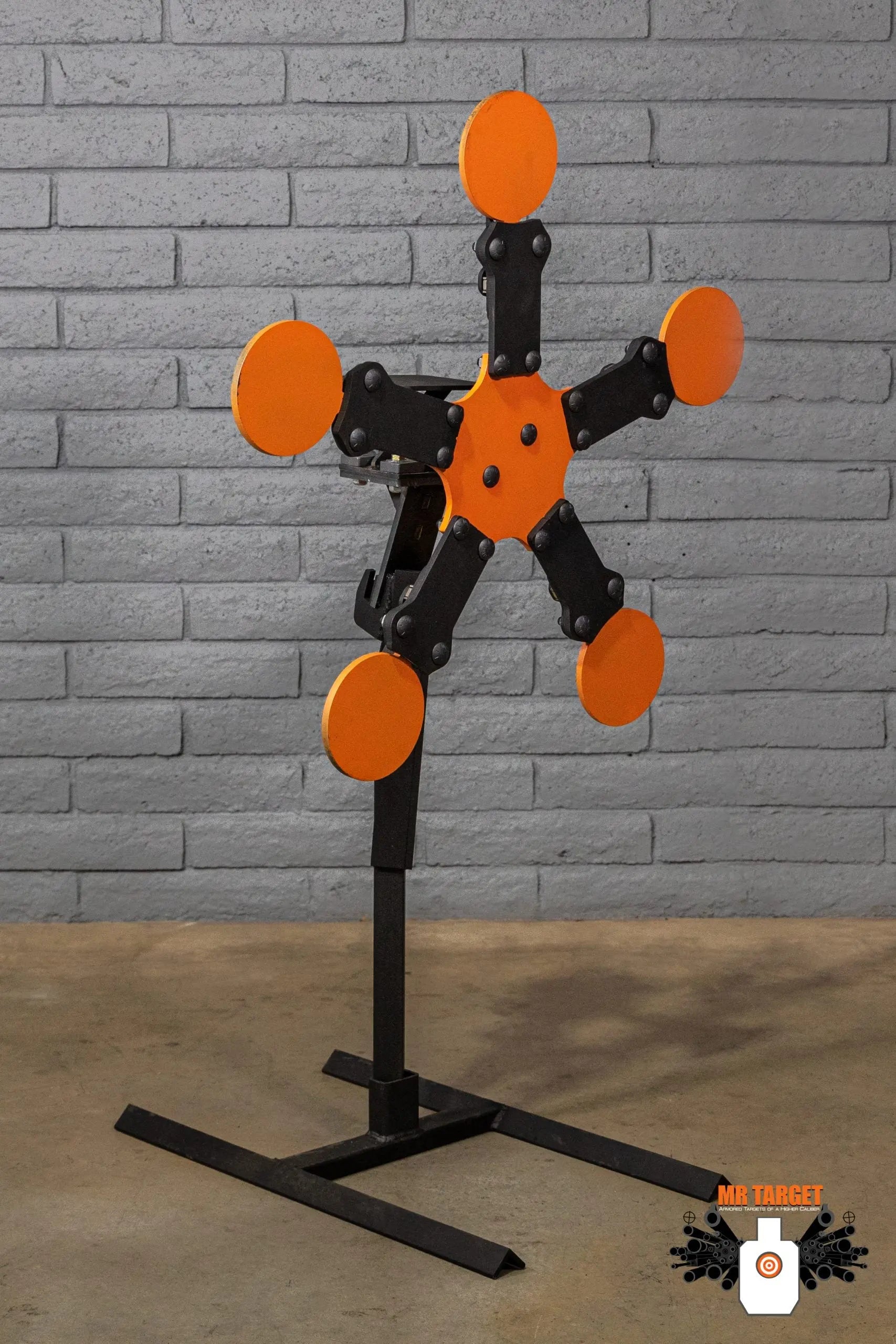 5 Star Texas Mini – Armored Steel Reactive Star Target for Shooting. Target Only Cross-Current Precision Armory